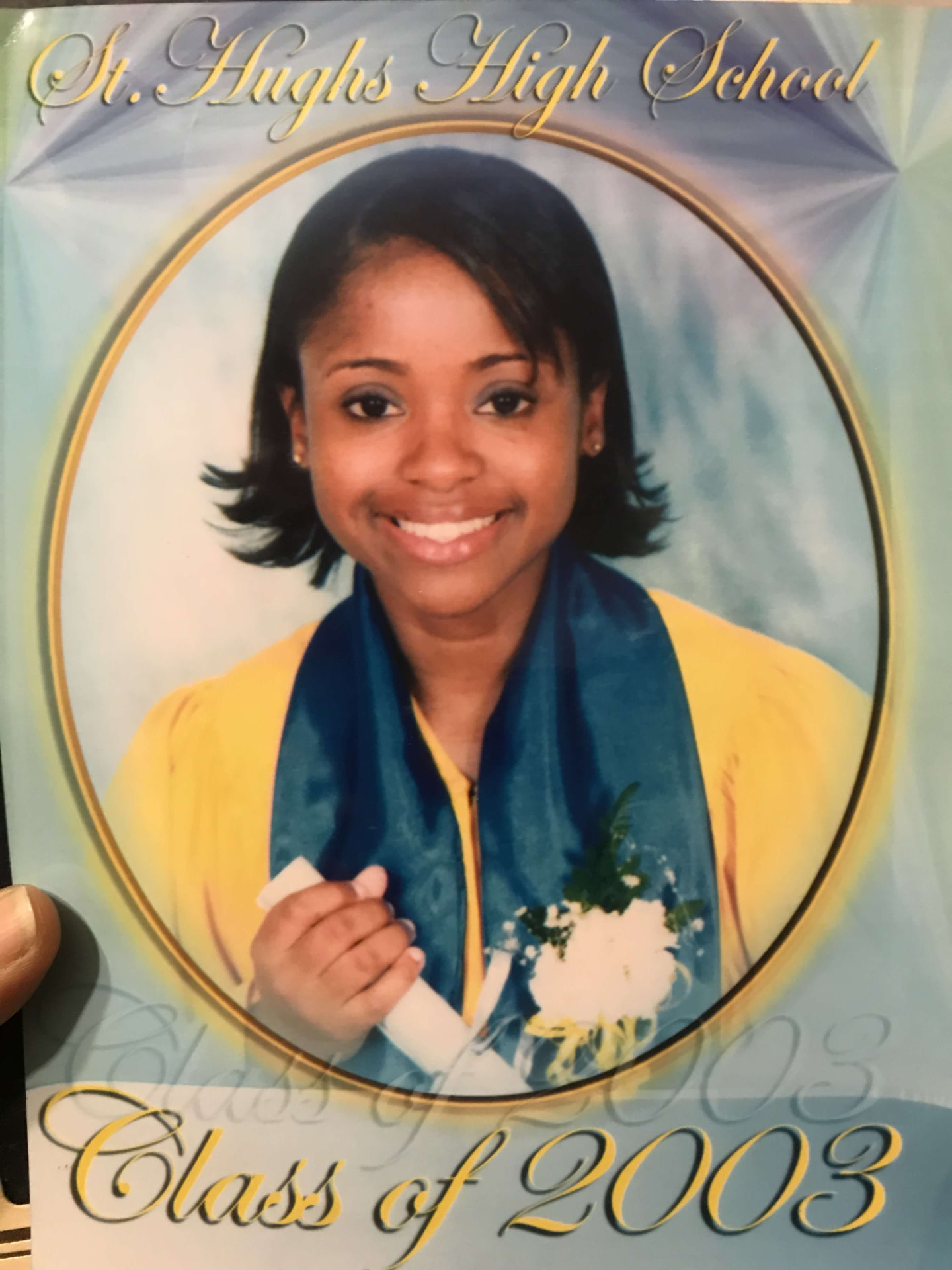 Serena at her high-school graduation